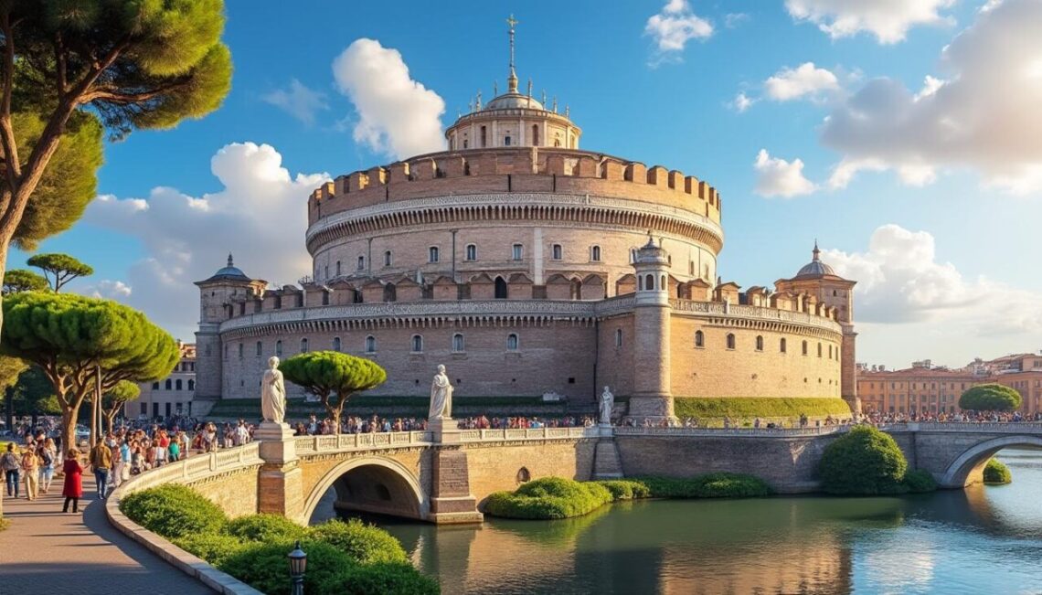 découvrez le château saint-ange à rome, un monument emblématique chargé d'histoire. explorez ses secrets, ses légendes fascinantes et les incontournables à ne pas manquer lors de votre visite pour une expérience inoubliable au cœur de la ville éternelle.